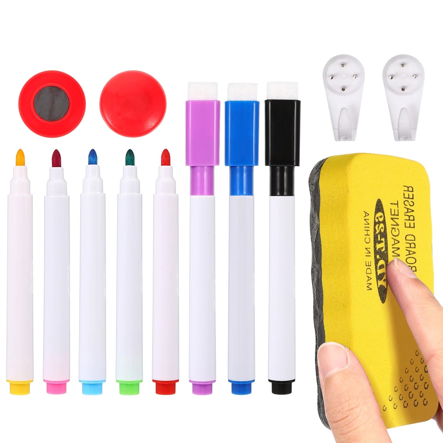 Magnetic Board Whiteboard Accessories Kits Pen Supply Hook Accessory Parts Office - Checkouts UK