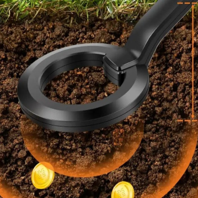 Metal Detector IP66 Waterproof Portable High Sensitivity Metal Detector Underground UnderwaterMultipurpose Metal Finder - Checkouts UK