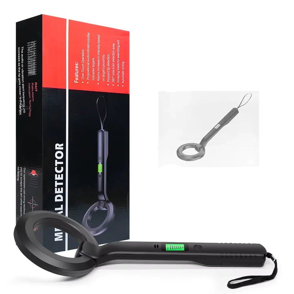 Metal Detector IP66 Waterproof Portable High Sensitivity Metal Detector Underground UnderwaterMultipurpose Metal Finder - Checkouts UK