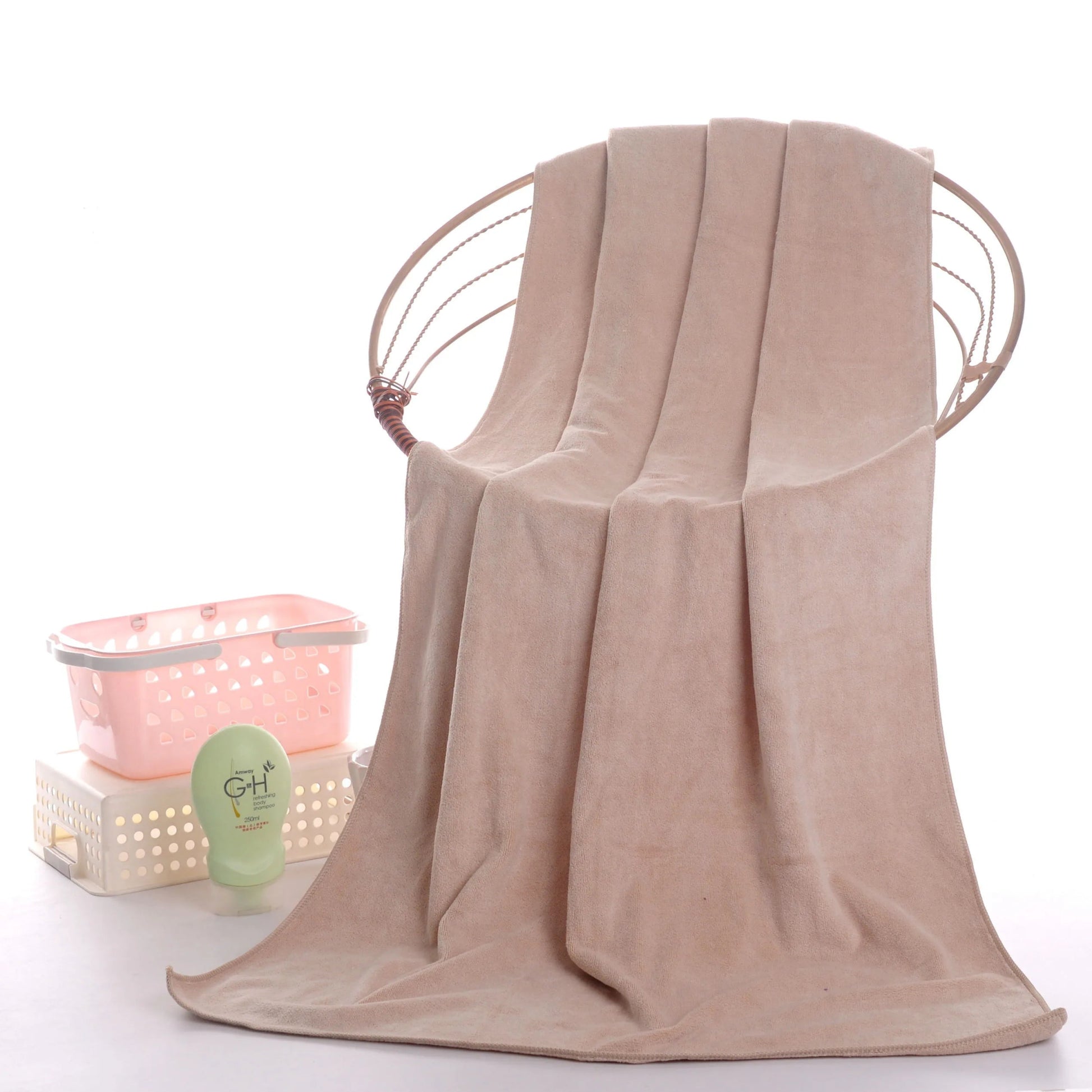 Microfiber bath towel, super large, soft, high absorption and quick - drying, sports, travel, no fading, multi - functional use - Checkouts UK