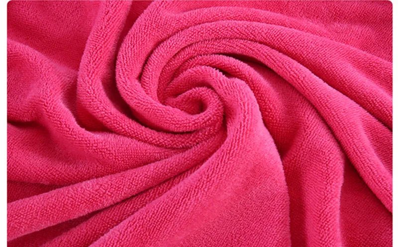 Microfiber bath towel, super large, soft, high absorption and quick - drying, sports, travel, no fading, multi - functional use - Checkouts UK