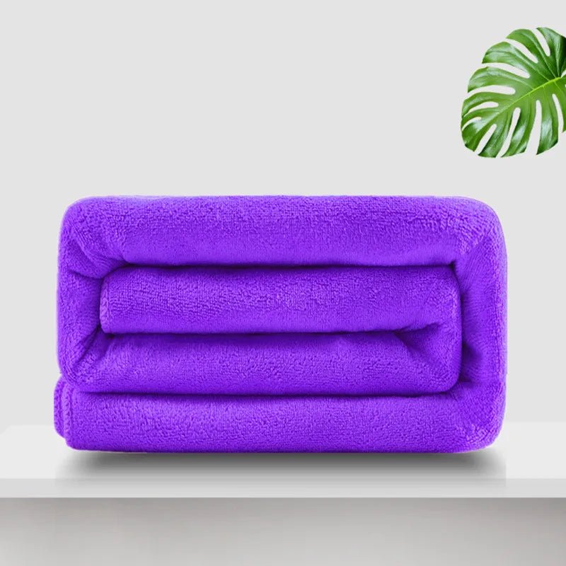Microfiber bath towel, super large, soft, high absorption and quick - drying, sports, travel, no fading, multi - functional use - Checkouts UK