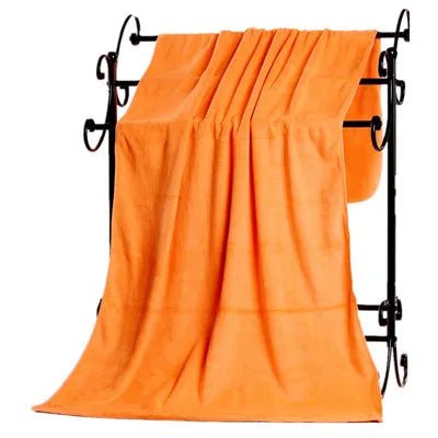 Microfiber bath towel, super large, soft, high absorption and quick - drying, sports, travel, no fading, multi - functional use - Checkouts UK
