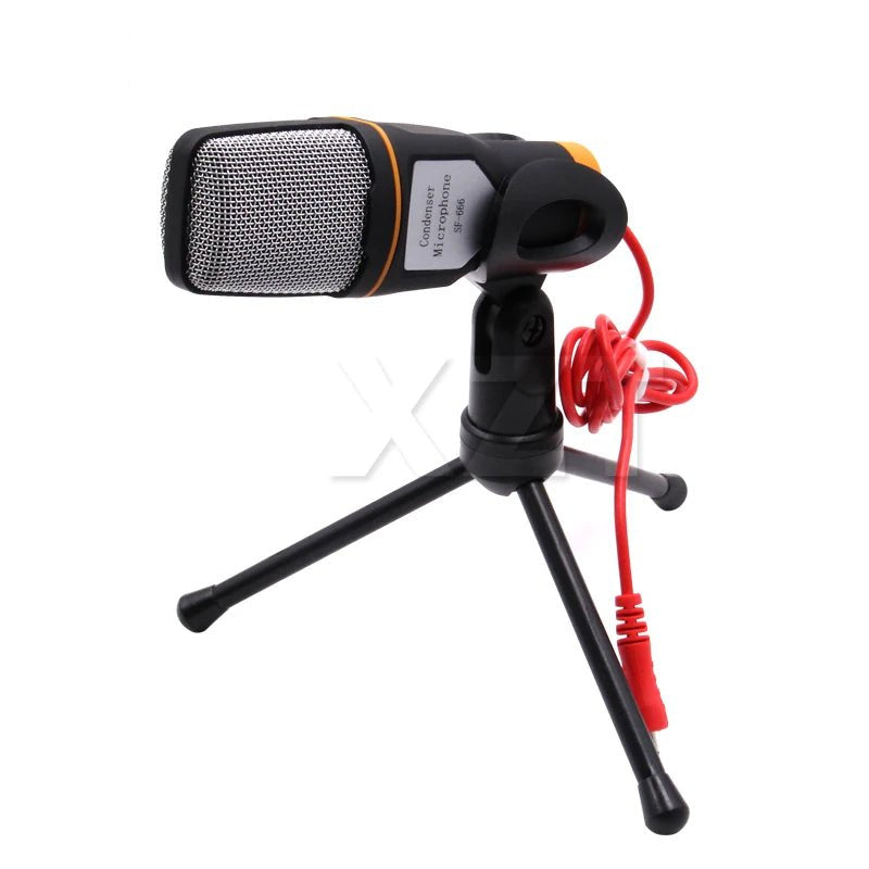 Microphone Professional Sound Podcast Studio microphone for computer Laptop Skype Singing Desktop speech meeting - Checkouts UK