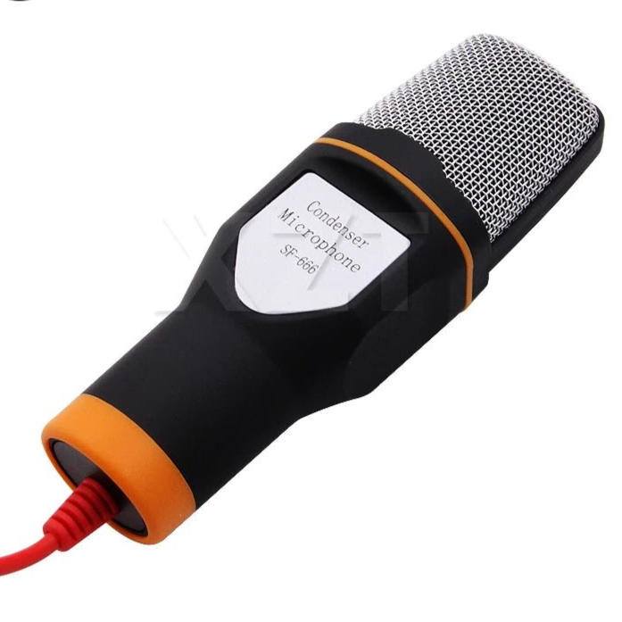 Microphone Professional Sound Podcast Studio microphone for computer Laptop Skype Singing Desktop speech meeting - Checkouts UK