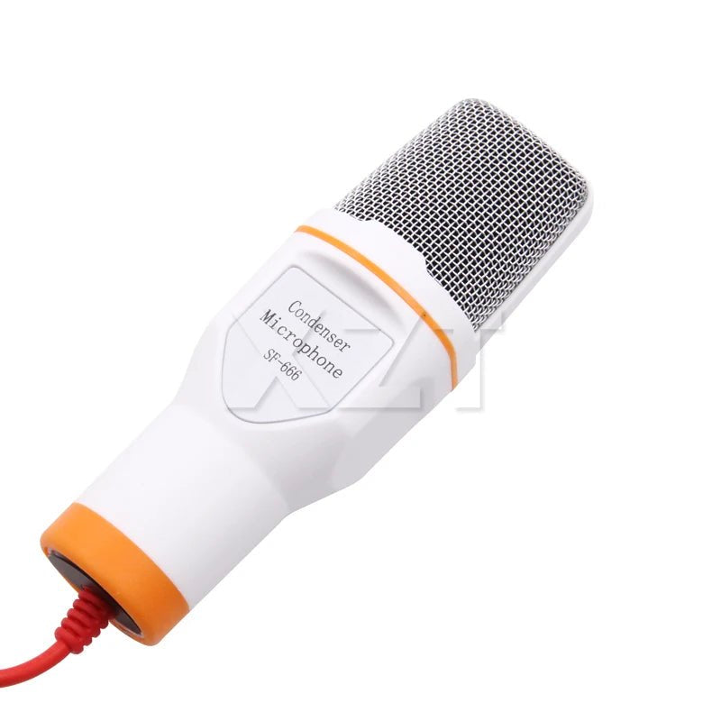 Microphone Professional Sound Podcast Studio microphone for computer Laptop Skype Singing Desktop speech meeting - Checkouts UK