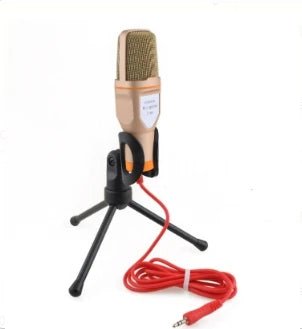 Microphone Professional Sound Podcast Studio microphone for computer Laptop Skype Singing Desktop speech meeting - Checkouts UK