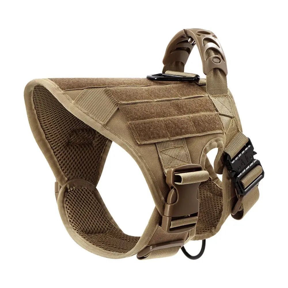 Military Large Dog Harness Training Pet Vest for French Bulldog German Shepherd Malinois Tactical Harnesses For Dogs Accessories - Checkouts UK