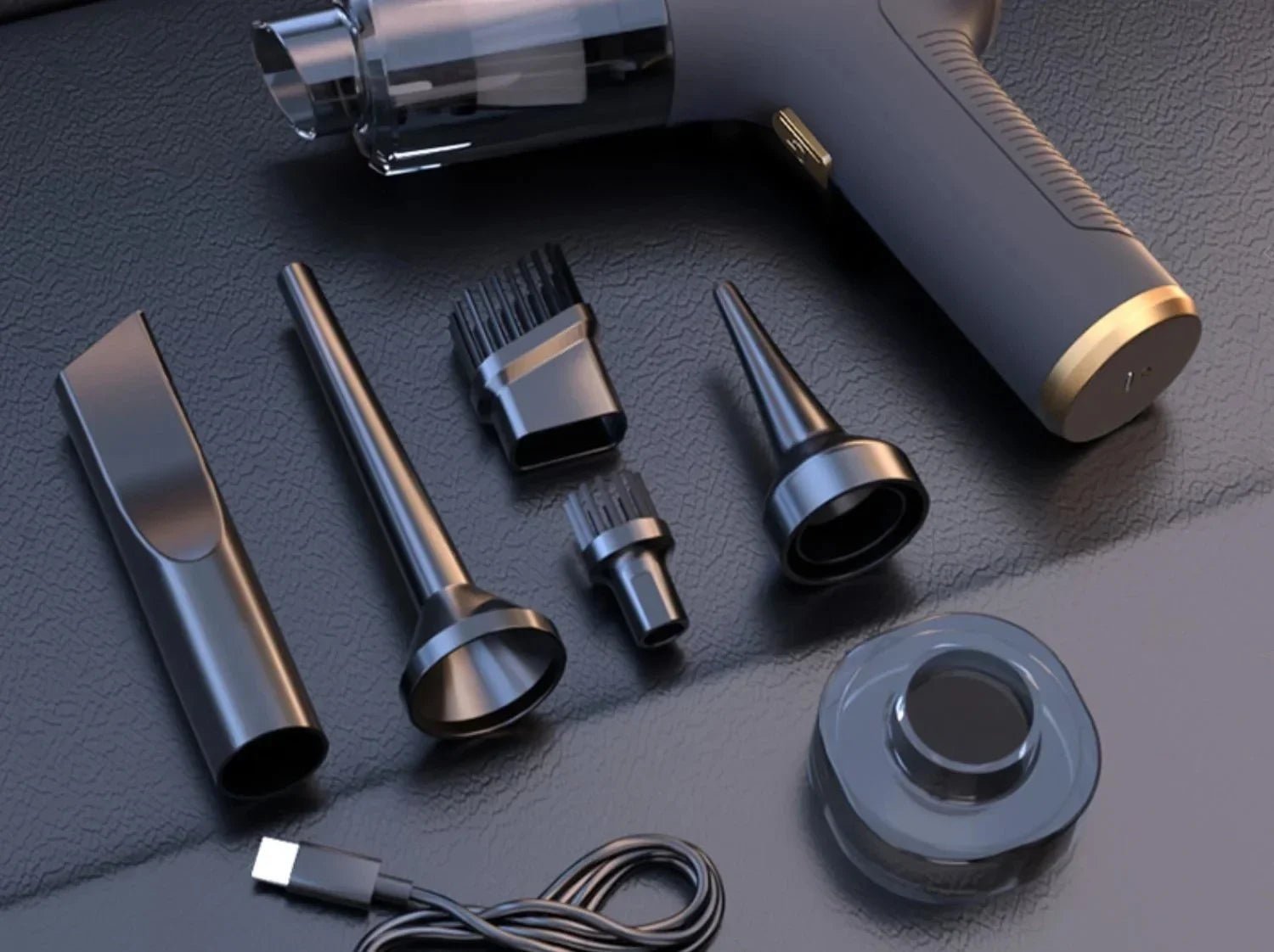 Mini Car Vacuum Cleanerhttps://ae01.alicdn.com/kf/S3375576ed4e646eaaa4779af981e0506D.png Cordless Powerful Wireless Car Cleaner HandHeld Portable Vacuum Cleaner Air Gun - Checkouts UK