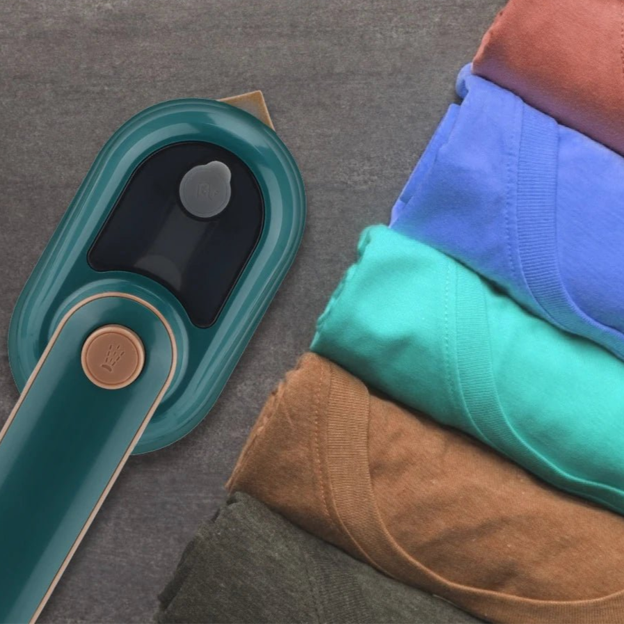 Mini Garment Steamer Steam Iron Handheld Portable Home Travelling For Clothes Ironing Wet Dry Ironing Machine - Checkouts UK