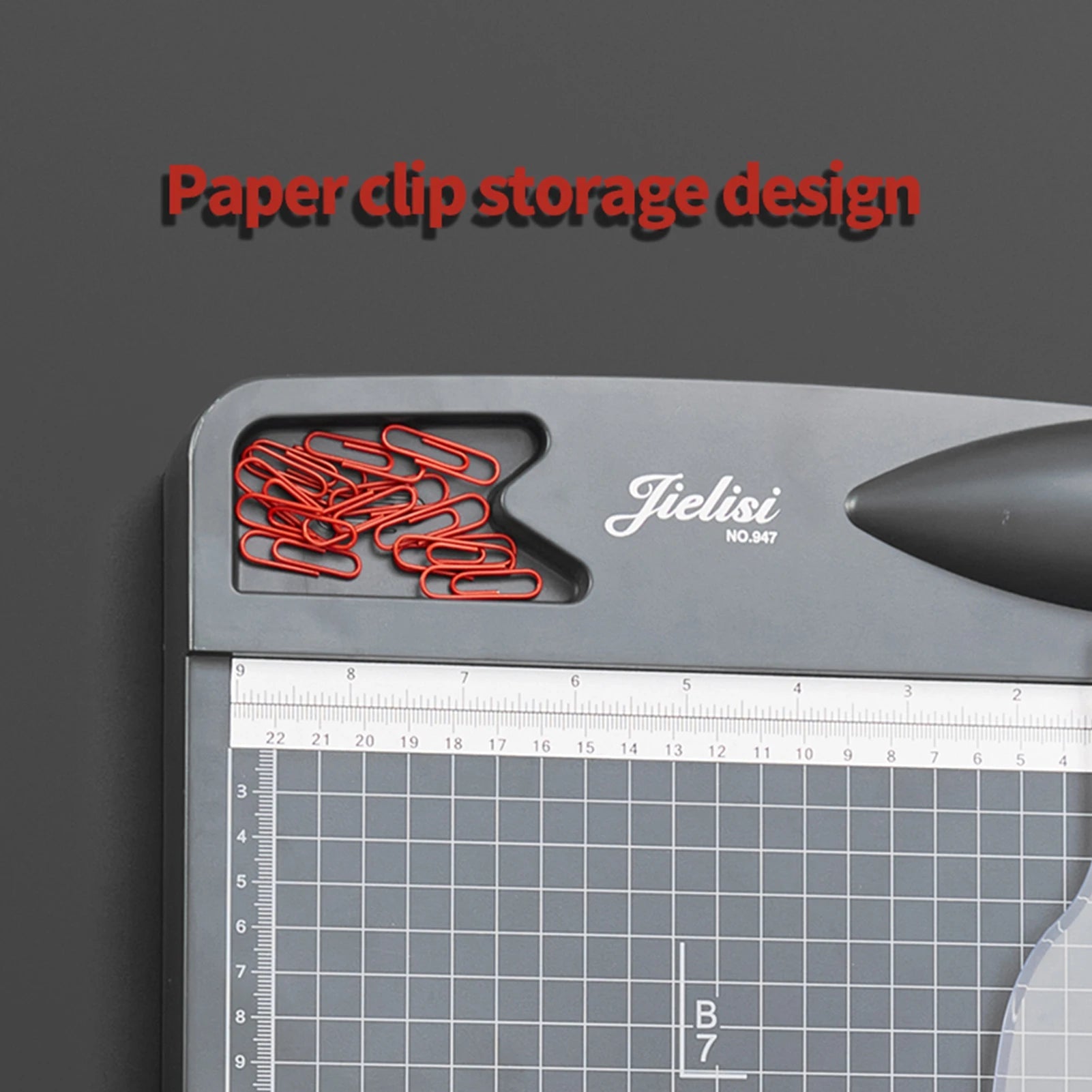 Mini Paper Trimmer Guillotine Cutter A4 Cut Length Desktop Paper Cutting Machine with Security Cutter Head - Checkouts USA