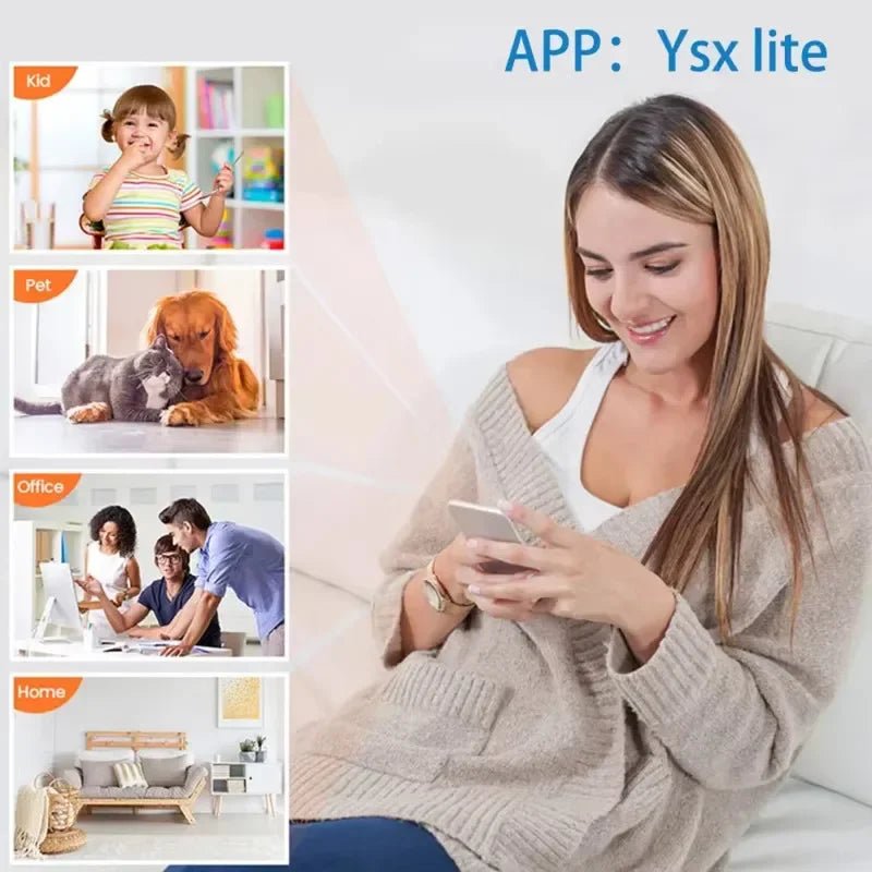 Mini X5 Camera Wireless 1080P Surveillance Security Video Cam Night Vision Motion Detect Camcorder Mini Cam Monitor Smart Home - Checkouts UK