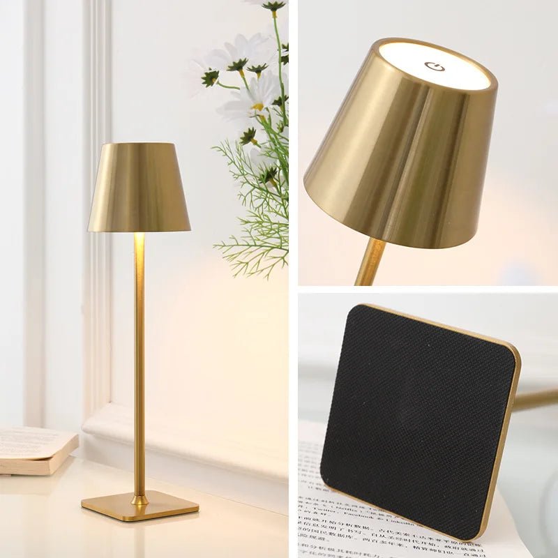 Modern Simple Bedside Touch Light Bar Usb Creative Night Light Eye Protection For Bedroom Book Desk Charging Table Lamp - Checkouts UK