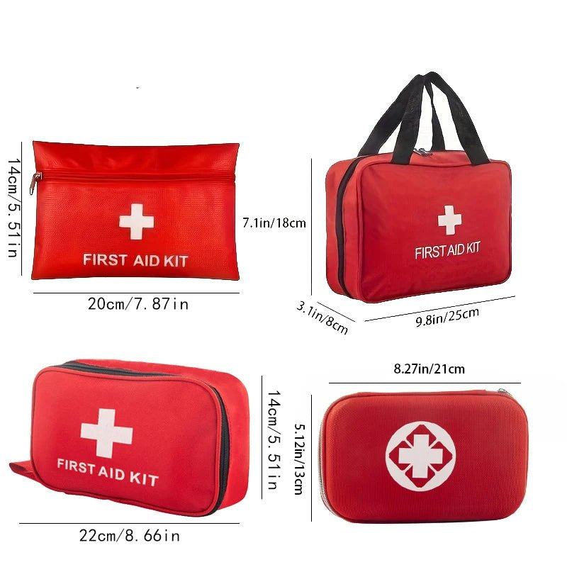 Multi - purpose small/large first aid kit: portable first aid kit for outdoor hunting, hiking, camping, including emergency suppli - Checkouts UK