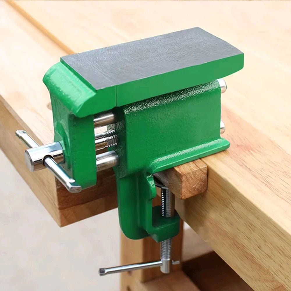 Multifunctional DIY Table Bench Vise Bench Vise Jewelers Hobby Clamp Vise Clamp - On Bench Vise with Large Anvil Hand Supplies - Checkouts USA