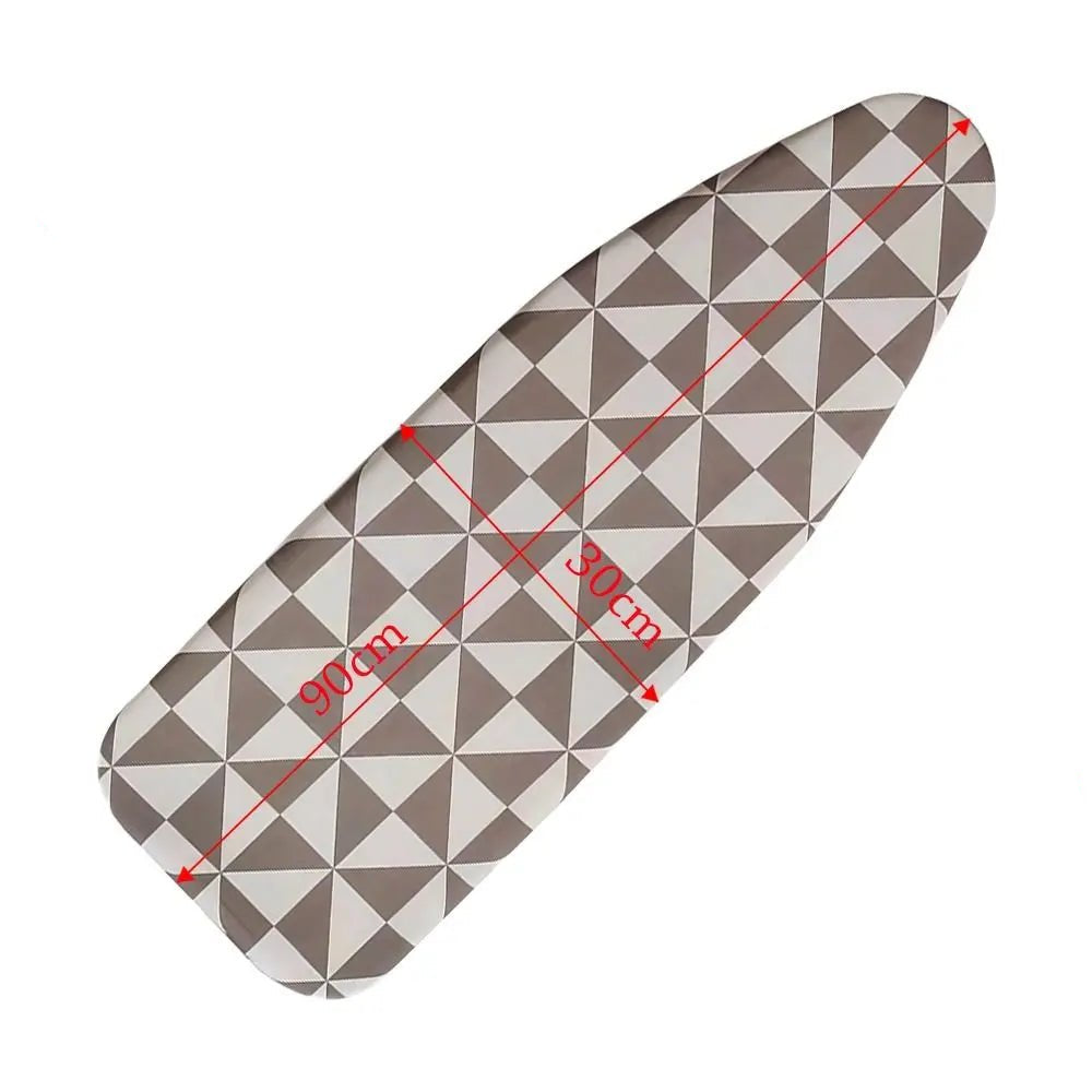 New Durable Ironing Board Cloth Heavy Heat Resistant Thickened Ironing Board Cover Pad Universal Laundry Supplies Printed Padded - Checkouts UK