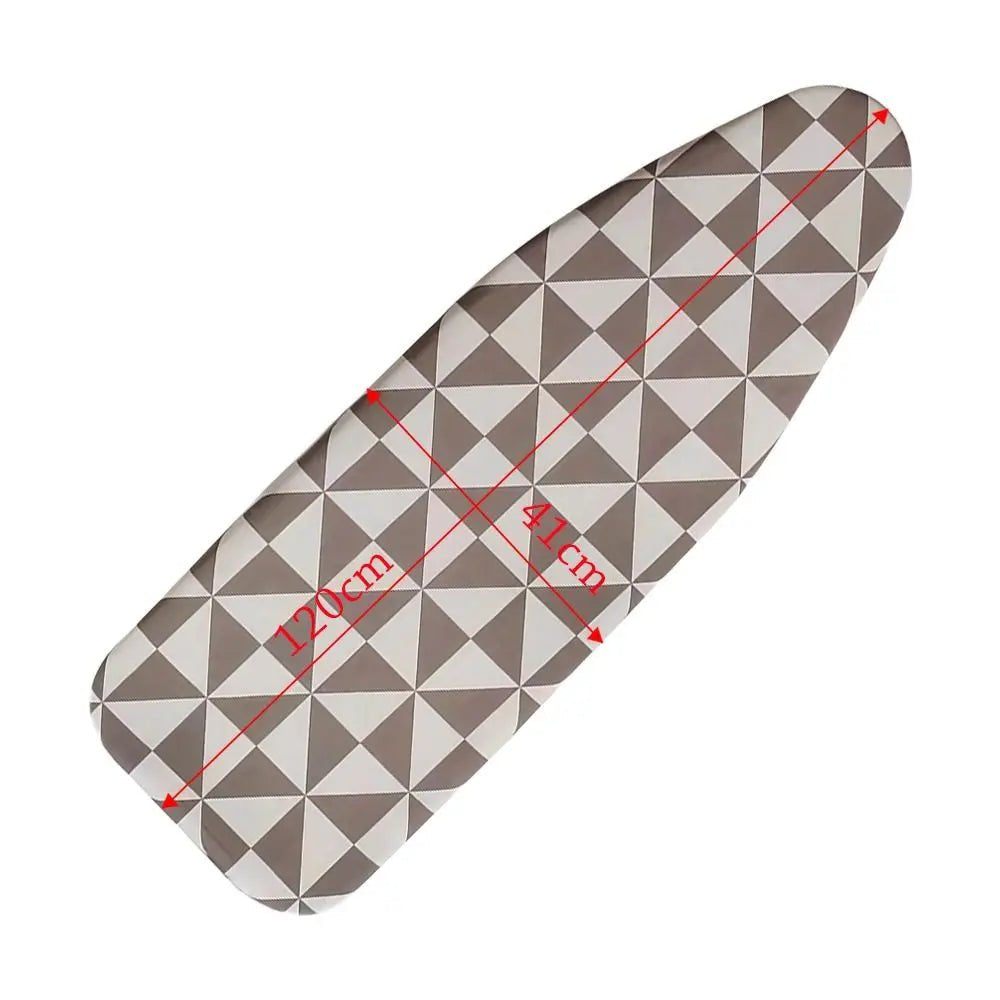 New Durable Ironing Board Cloth Heavy Heat Resistant Thickened Ironing Board Cover Pad Universal Laundry Supplies Printed Padded - Checkouts UK