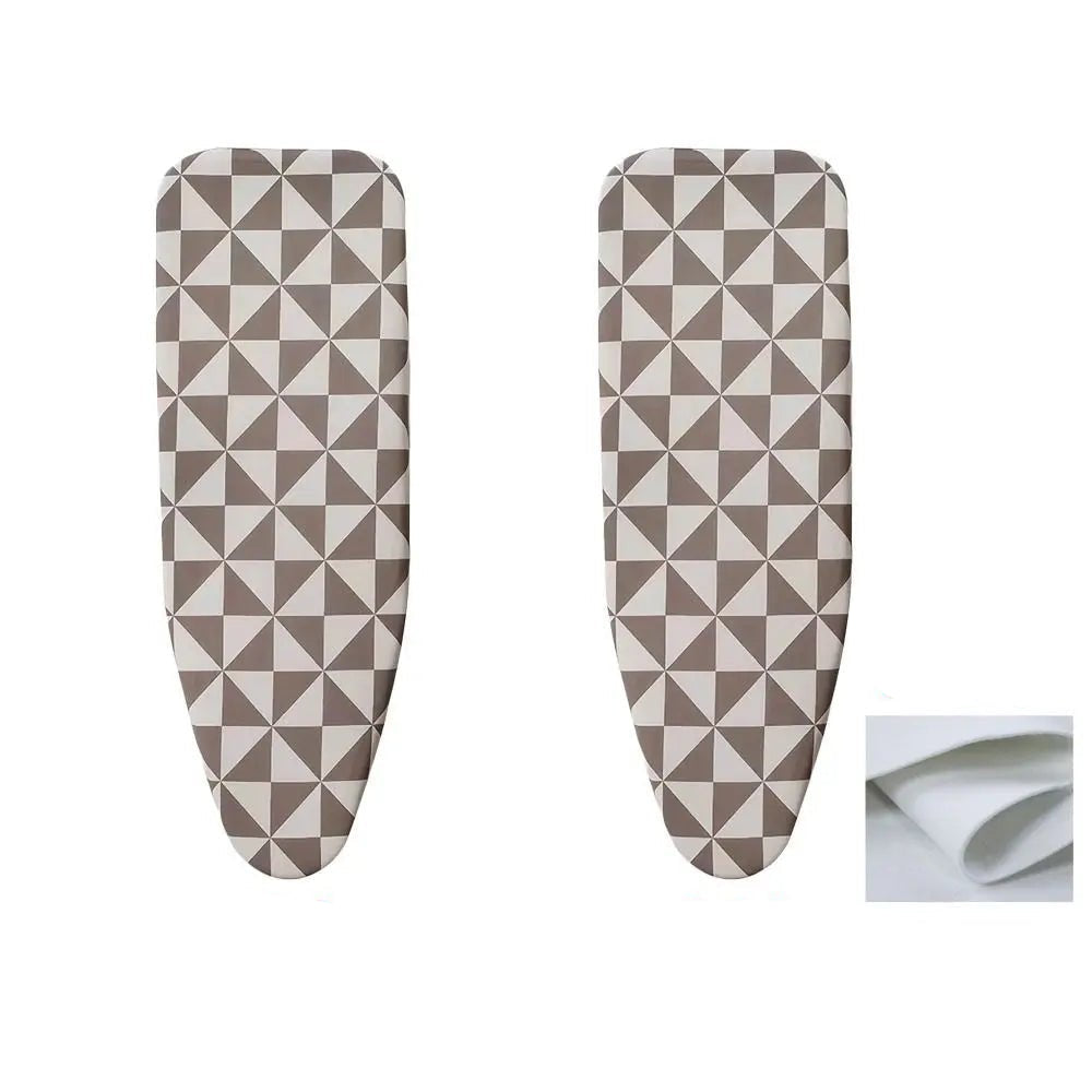 New Durable Ironing Board Cloth Heavy Heat Resistant Thickened Ironing Board Cover Pad Universal Laundry Supplies Printed Padded - Checkouts UK