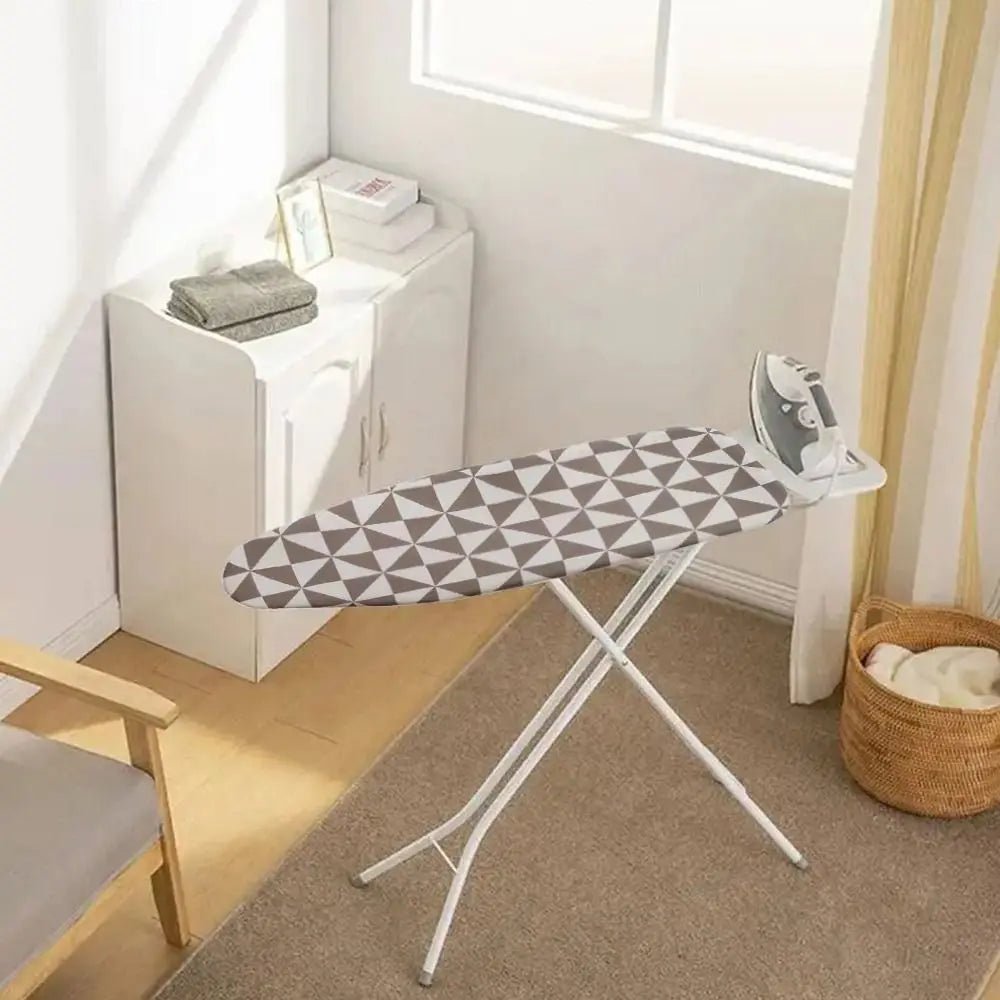 New Durable Ironing Board Cloth Heavy Heat Resistant Thickened Ironing Board Cover Pad Universal Laundry Supplies Printed Padded - Checkouts UK