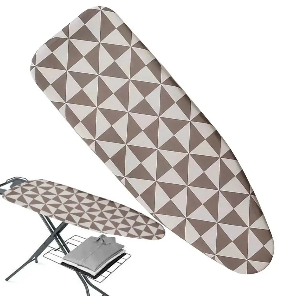 New Durable Ironing Board Cloth Heavy Heat Resistant Thickened Ironing Board Cover Pad Universal Laundry Supplies Printed Padded - Checkouts UK