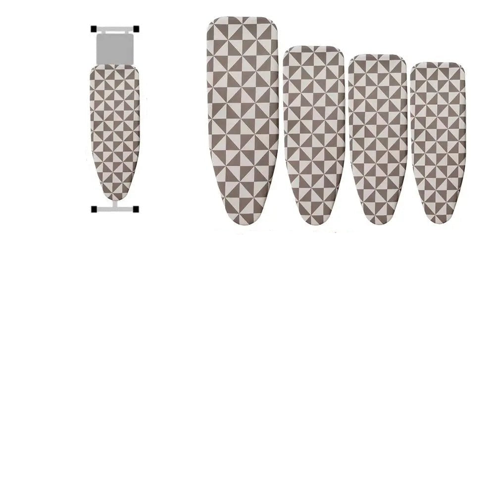 New Durable Ironing Board Cloth Heavy Heat Resistant Thickened Ironing Board Cover Pad Universal Laundry Supplies Printed Padded - Checkouts UK