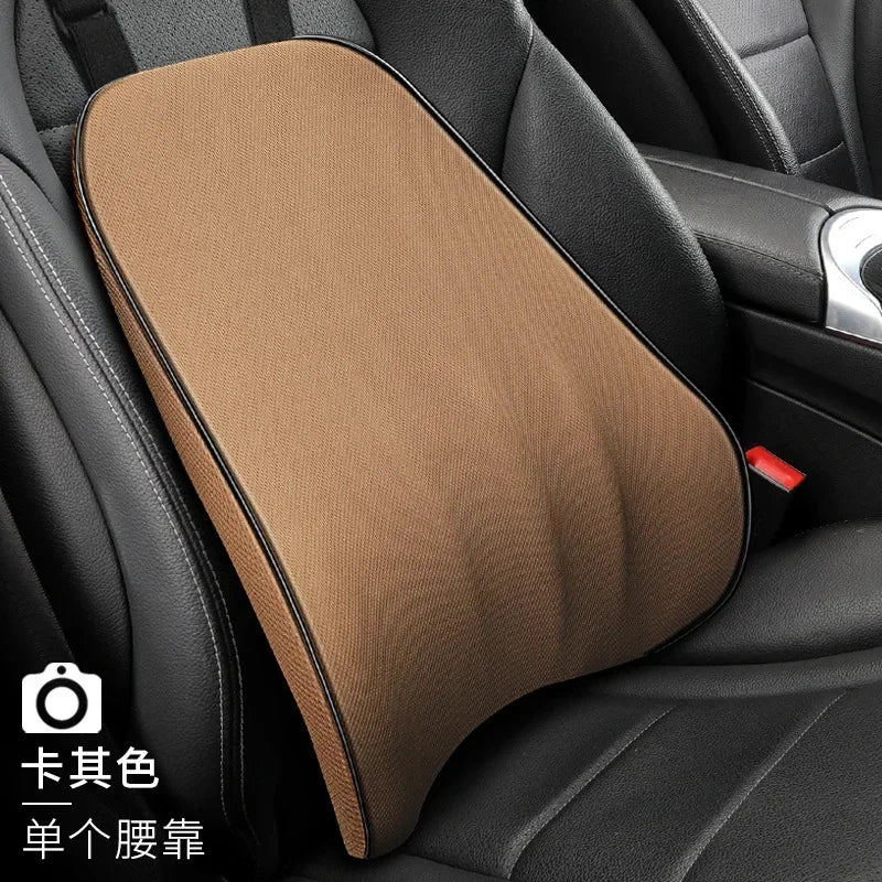 New Headrest Neck Pillow Auto Car Neck Cushion Memory Foam Breathable Head Support Neck Rest Protector Automobiles Interior - Checkouts USA