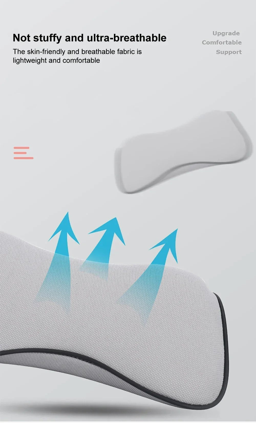 New Headrest Neck Pillow Auto Car Neck Cushion Memory Foam Breathable Head Support Neck Rest Protector Automobiles Interior - Checkouts USA