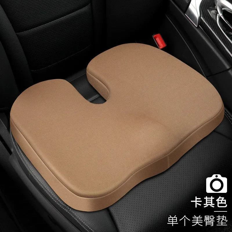 New Headrest Neck Pillow Auto Car Neck Cushion Memory Foam Breathable Head Support Neck Rest Protector Automobiles Interior - Checkouts USA
