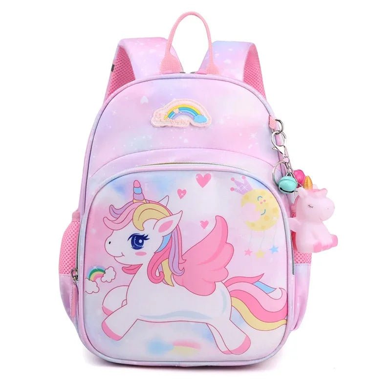 New Unicorn Backpack For Girls Cartoon Pink Princess School Bags Kids Satchels Kindergarten Bookbag Mochila Infantil Escolar - Checkouts USA