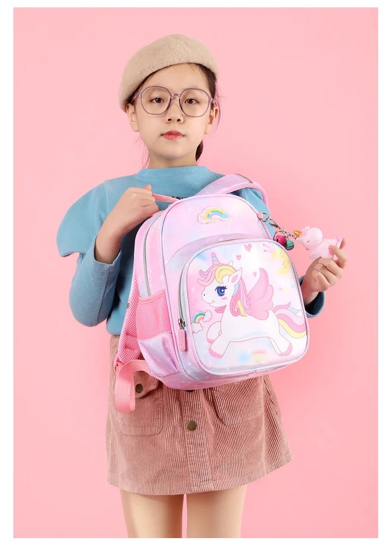 New Unicorn Backpack For Girls Cartoon Pink Princess School Bags Kids Satchels Kindergarten Bookbag Mochila Infantil Escolar - Checkouts USA