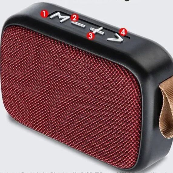New Wireless Speaker Outdoor Portable Subwoofer Mini Speaker Home Cloth Card Speaker - Checkouts UK