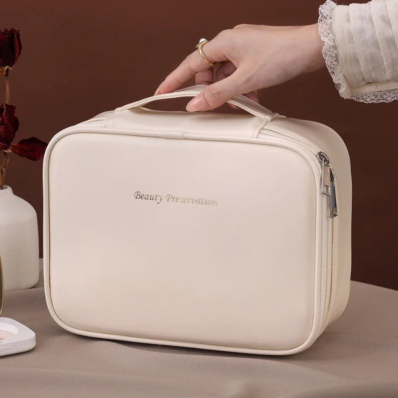 New Women's Cosmetic Bag Portable Storage Bag Large Capacity Luxury Makeup Bag Travel Organizer Essentials Toiletry Bags - Checkouts UK
