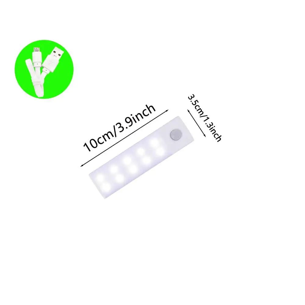 Night Light Led Light Under Cabinet Light Motion Sensor night light Closet Light Cabinet Kitchen Lighting Magnetic night light - Checkouts UK