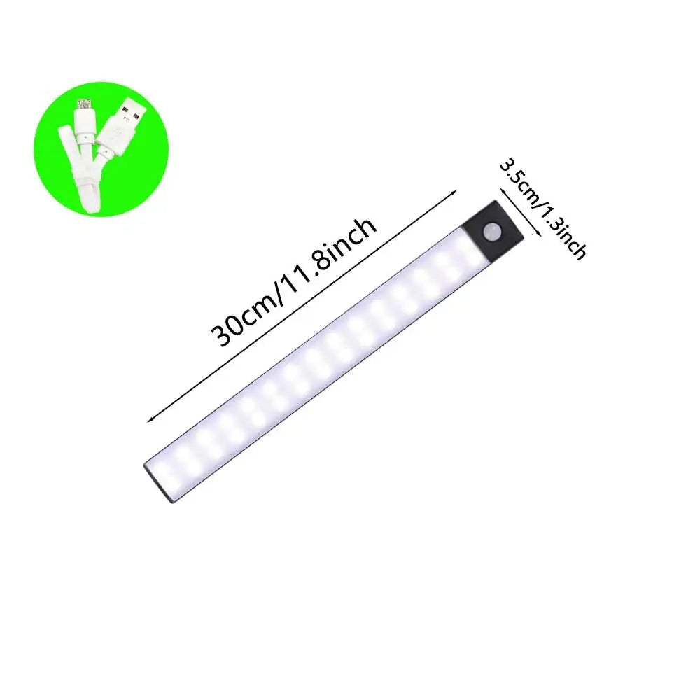 Night Light Led Light Under Cabinet Light Motion Sensor night light Closet Light Cabinet Kitchen Lighting Magnetic night light - Checkouts UK