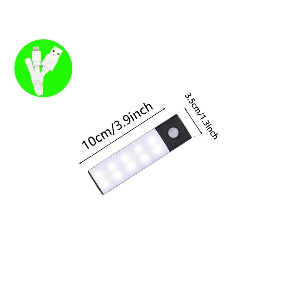 Night Light Led Light Under Cabinet Light Motion Sensor night light Closet Light Cabinet Kitchen Lighting Magnetic night light - Checkouts UK