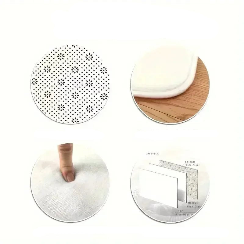 Nordic Style Area Rug Abstract Geometric Carpet Non - Slip Washable Carpet for Living Room Bedroom and Home Decor Floor Mat - Checkouts UK