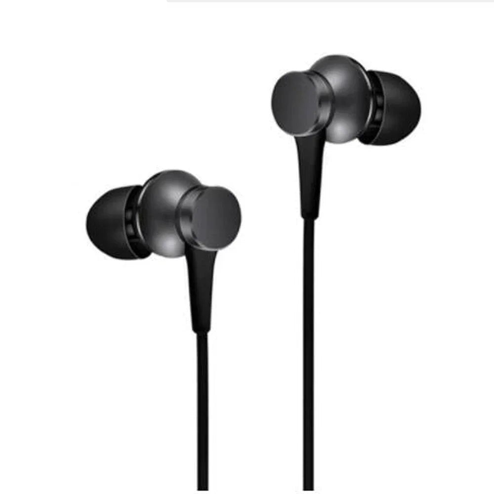 Original Xiaomi Bass Sound Earphone Wired 3.5MM In - ear Sport Music Headphone with Mic HiFi Gaming Headset For Android Smartphone - Checkouts UK