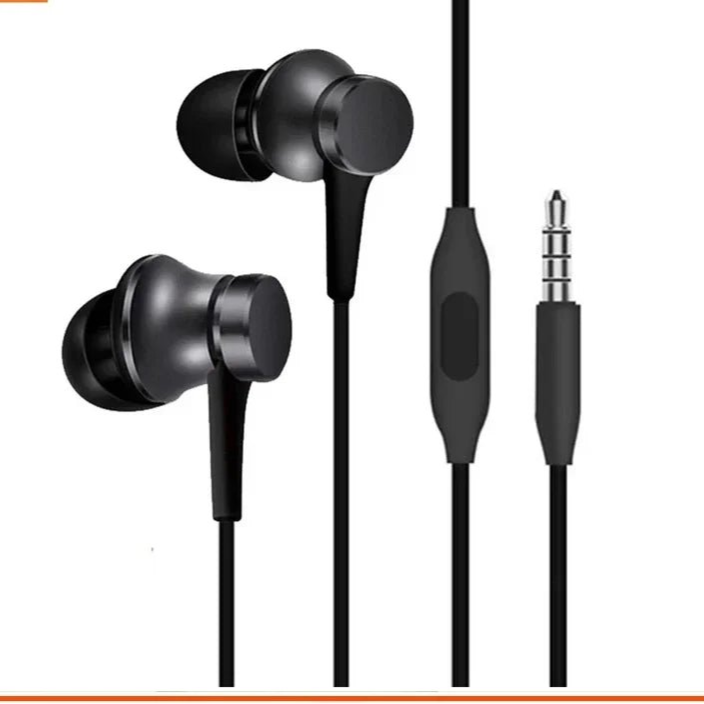 Original Xiaomi Bass Sound Earphone Wired 3.5MM In - ear Sport Music Headphone with Mic HiFi Gaming Headset For Android Smartphone - Checkouts UK