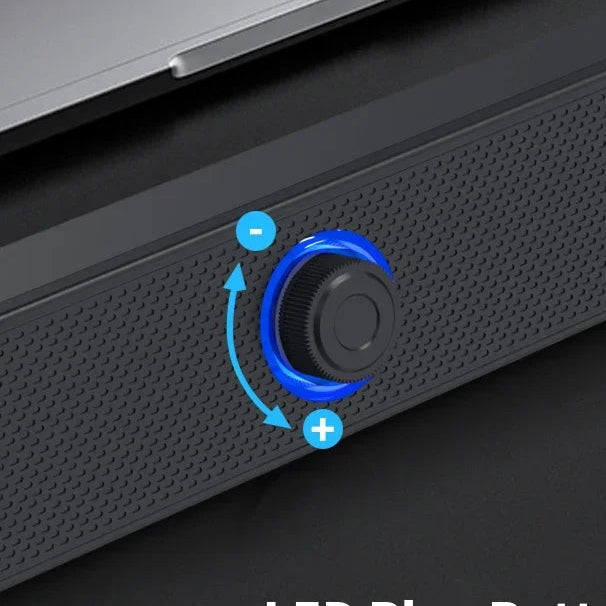 PC Soundbar Wired and Wireless Bluetooth Speaker USB Powered Soundbar for TV Pc Laptop Gaming Home Theater Surround Audio System - Checkouts UK