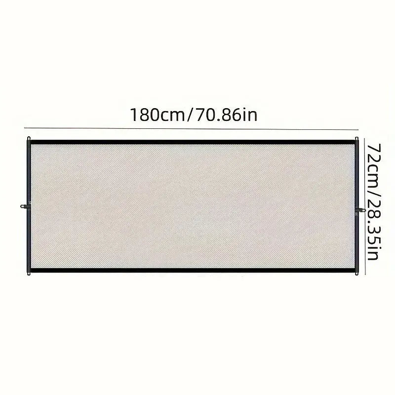 Pet Dog Barrier Fences with Hook Pet Isolated Network New Folding Breathable Mesh Stairs Gate Dog Safety Fence Pet Products - Checkouts UK