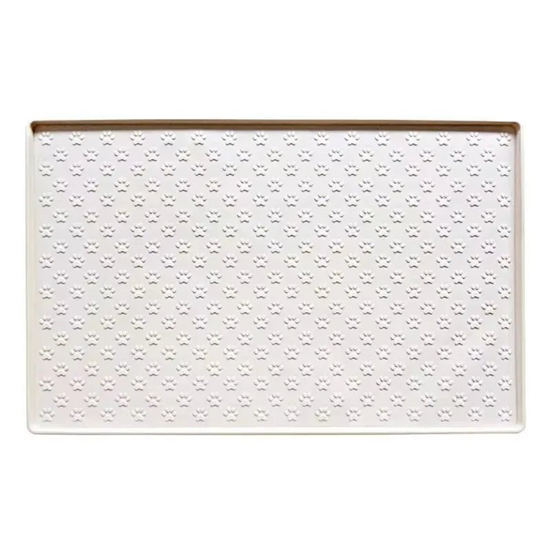 Pet Placemat Cat Dog Drinking Feeding Placemat Feeder Mats Cat Feed Mat Dog Food bowl Mat Silicone Waterproof Pet Bowl Pad - Furbury
