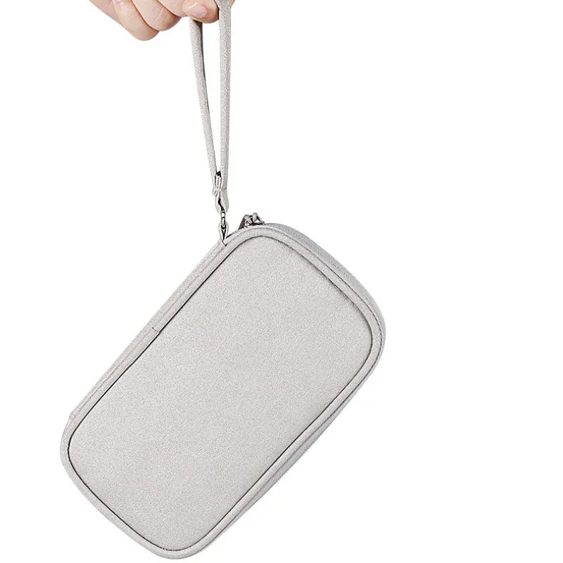 Portable Cable Organizer Waterproof Storage Bag for Power Bank Digital Cable Case Earphone Oxford Cloth Earphone Holder Case - Checkouts UK