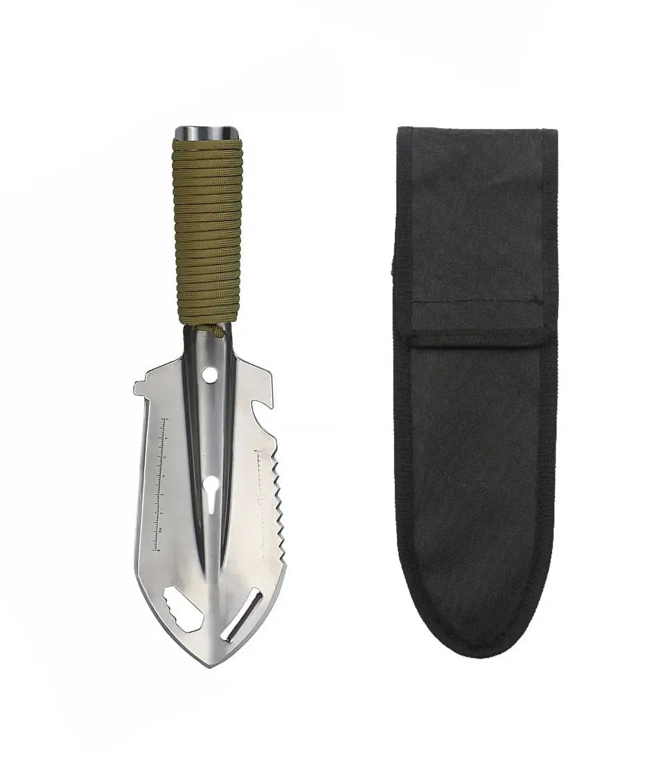 Portable Camping Hiking Traveling Pinic Shovel Multifunctional Ordnance Shovel Survival Outdoor Equipment Garden Tool Shovel - Checkouts UK