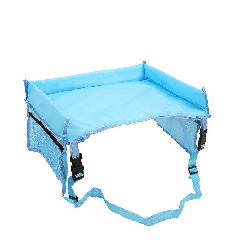 Portable Car Seat Baby Tray Stroller Kids Toy Food Water Holder Desk Waterproof Children Table For Car New Child Table Stor - Checkouts UK