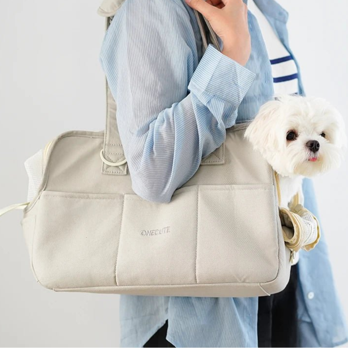 Puppy Go Out Portable Shoulder Handbag Dog Bag Pet Cat Chihuahua Yorkshire Dog Supplies Suitable For Small Dogs dog carrier - Checkouts UK