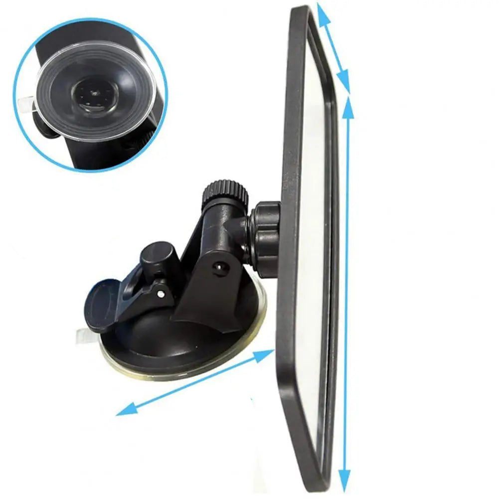 Rear View Mirror Strong Suction High Clarity Universal Learner Driving Instructor Suction Cup Rearview Mirror For Outdoor - Checkouts UK