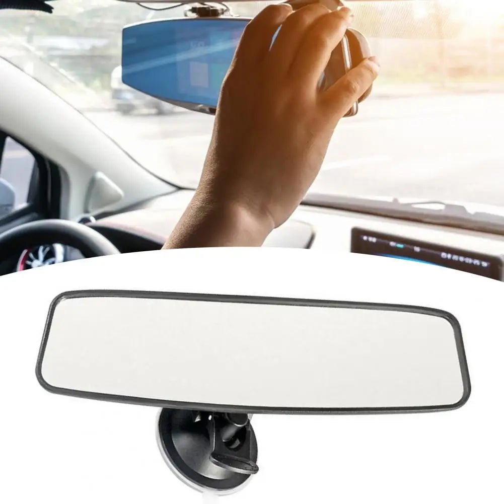 Rear View Mirror Strong Suction High Clarity Universal Learner Driving Instructor Suction Cup Rearview Mirror For Outdoor - Checkouts UK