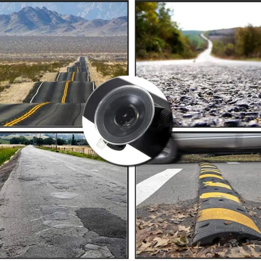 Rear View Mirror Strong Suction High Clarity Universal Learner Driving Instructor Suction Cup Rearview Mirror For Outdoor - Checkouts UK