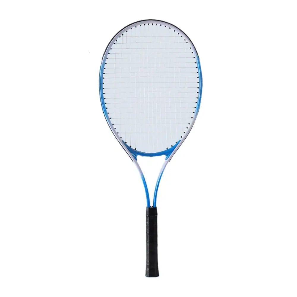 Red Blue Child Tennis Racket Training Professional Tennis Racquet Parent Child Interactive Shockproof Beginner Racquet Unisex - Checkouts UK