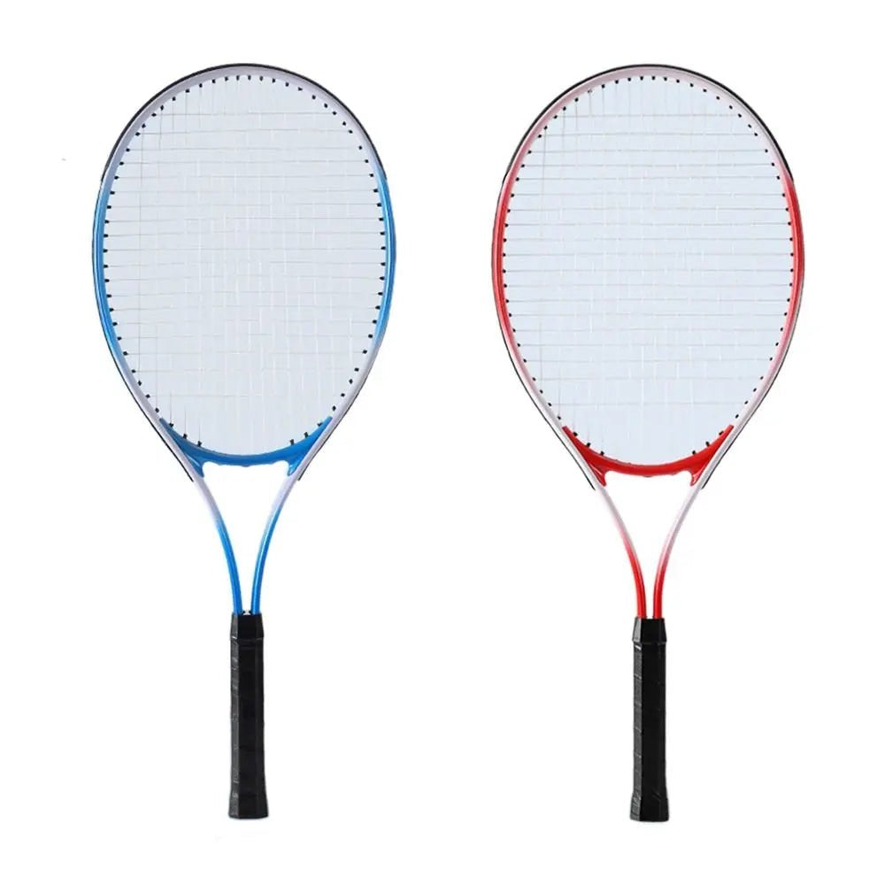 Red Blue Child Tennis Racket Training Professional Tennis Racquet Parent Child Interactive Shockproof Beginner Racquet Unisex - Checkouts UK